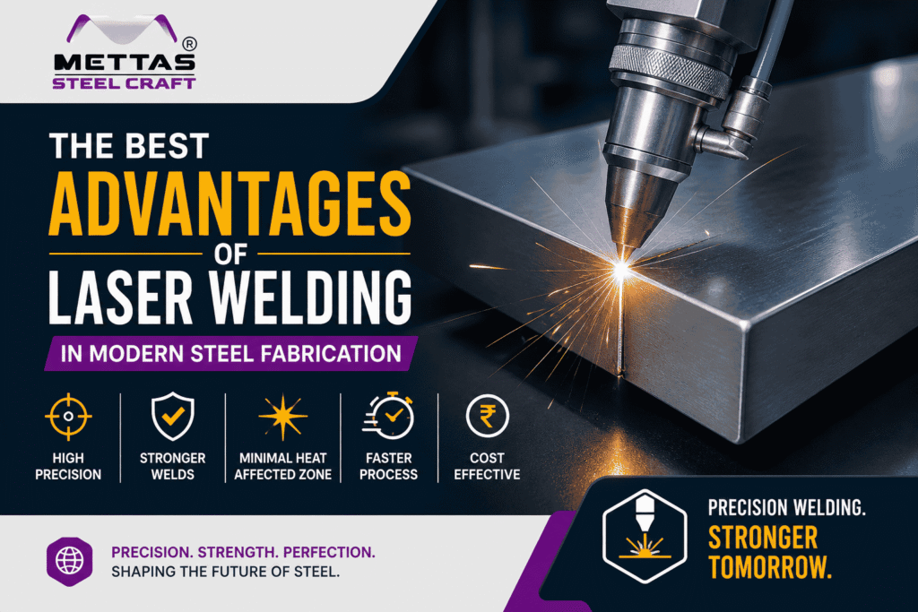 The Best Advantages of Laser Welding in Modern Steel Fabrication